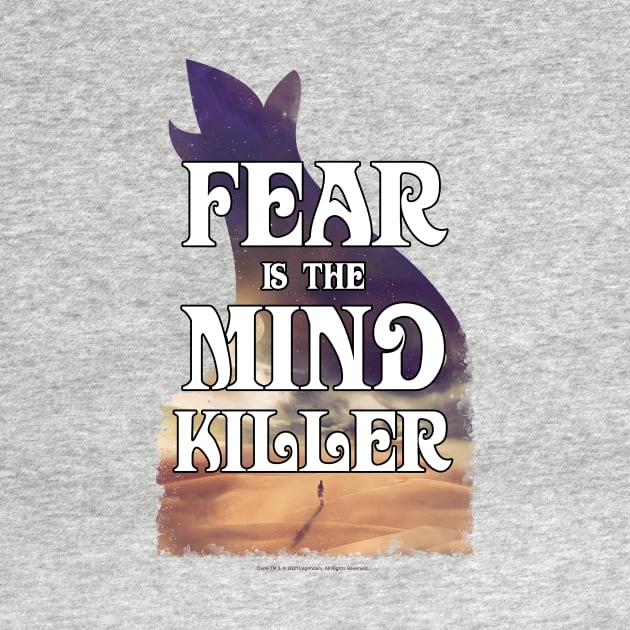 Fear Is The Mind Killer Sand Dunes Vintage by Dream Artworks
